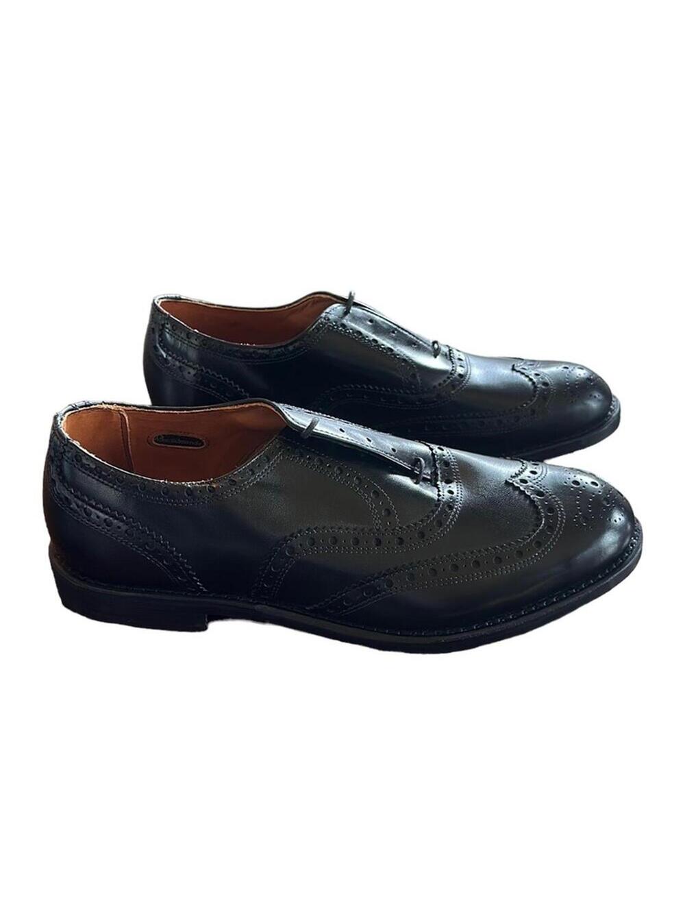 Allen Edmonds | Men’s Black Oxford Wingtip Shoes | Size 11D | NWOT | 0676